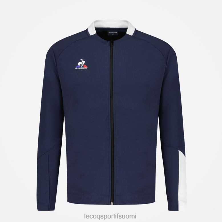 Le Coq Sportif vetoketjullinen collegepaita sininen miehet 86V2R74 vaatetus