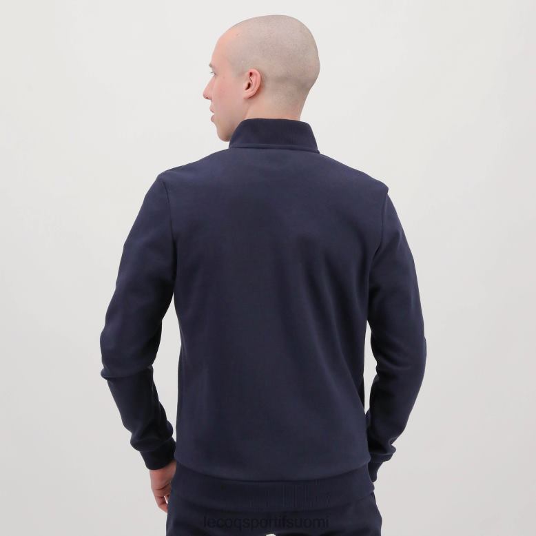 Le Coq Sportif vetoketjullinen collegepaita sininen miehet 86V2R77 vaatetus