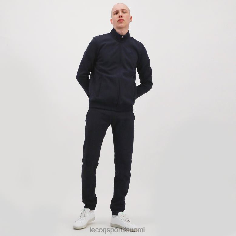 Le Coq Sportif vetoketjullinen collegepaita sininen miehet 86V2R77 vaatetus