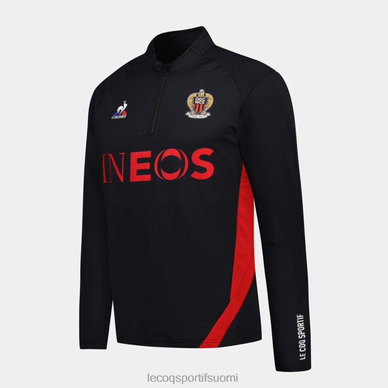 Le Coq Sportif villapaita musta miehet 86V2R33 vaatetus