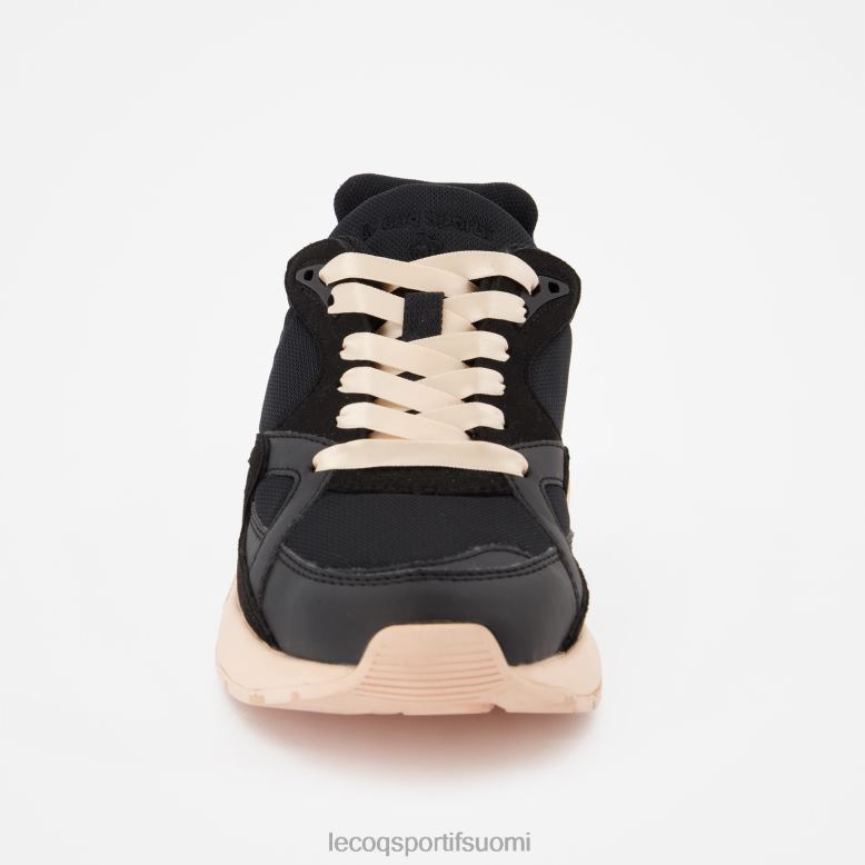 Le Coq Sportif kenkä lcs r850 w street satiini musta naiset 86V2R622 kenkiä