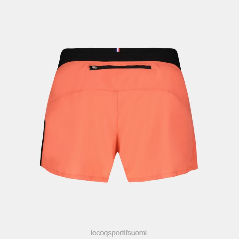 Le Coq Sportif shortsit oranssit naiset 86V2R333 vaatetus