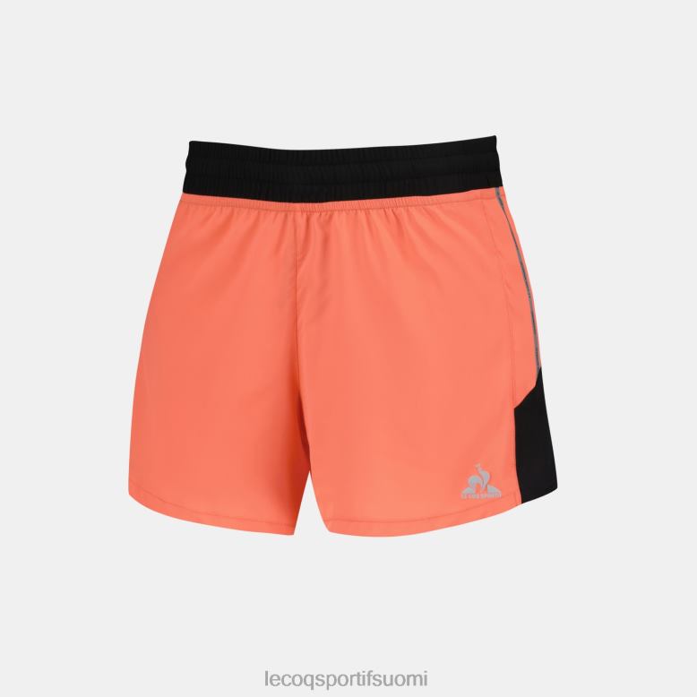 Le Coq Sportif shortsit oranssit naiset 86V2R333 vaatetus