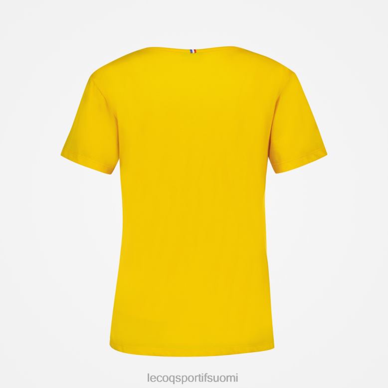 Le Coq Sportif t-paita keltainen naiset 86V2R594 vaatetus