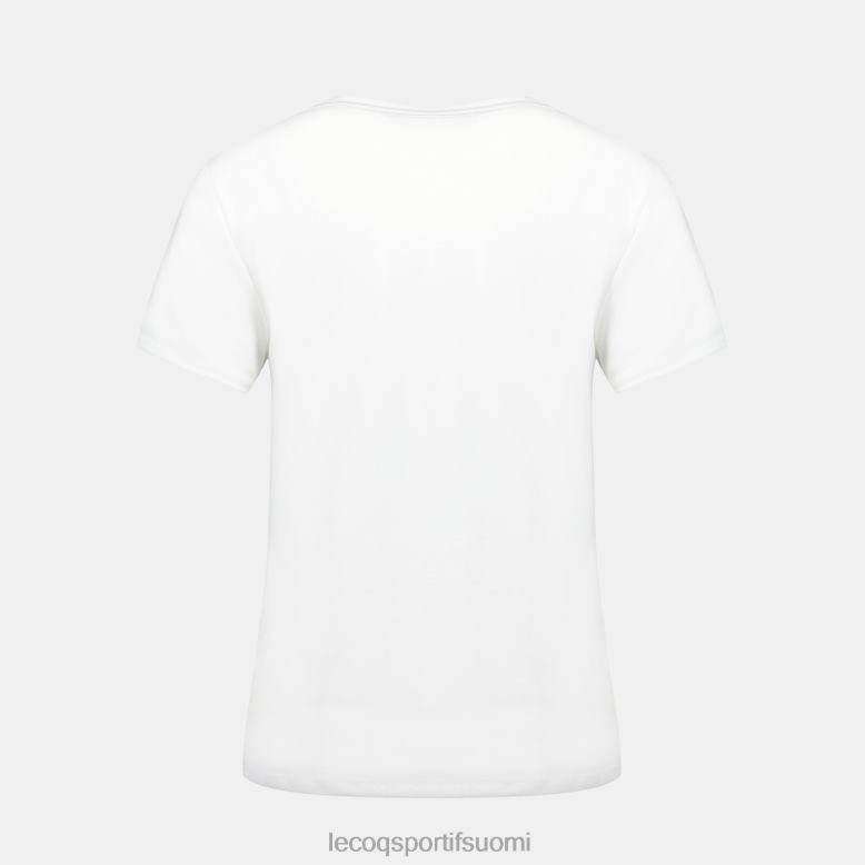 Le Coq Sportif t-paita valkoinen naiset 86V2R352 vaatetus