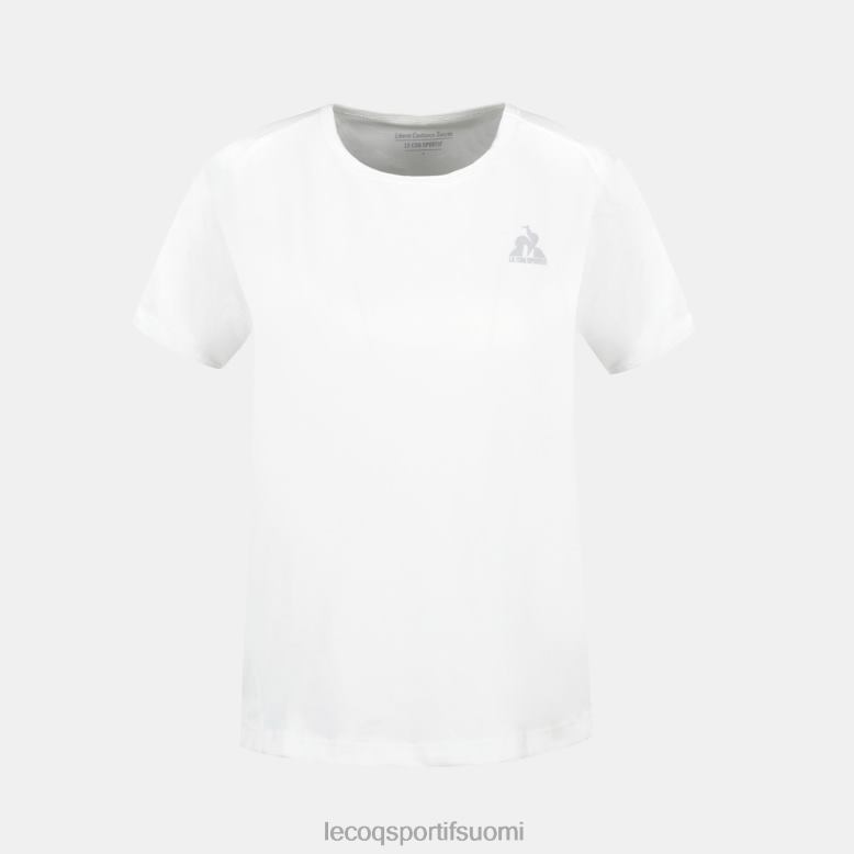 Le Coq Sportif t-paita valkoinen naiset 86V2R353 vaatetus