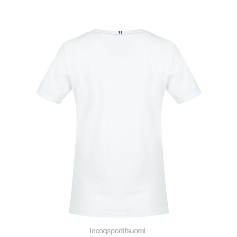 Le Coq Sportif t-paita valkoinen naiset 86V2R361 vaatetus